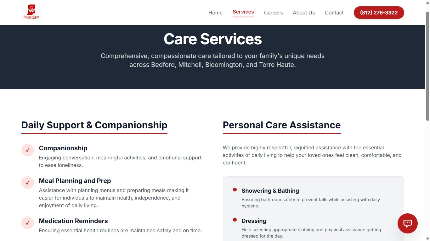 Hoosier Helpers Services