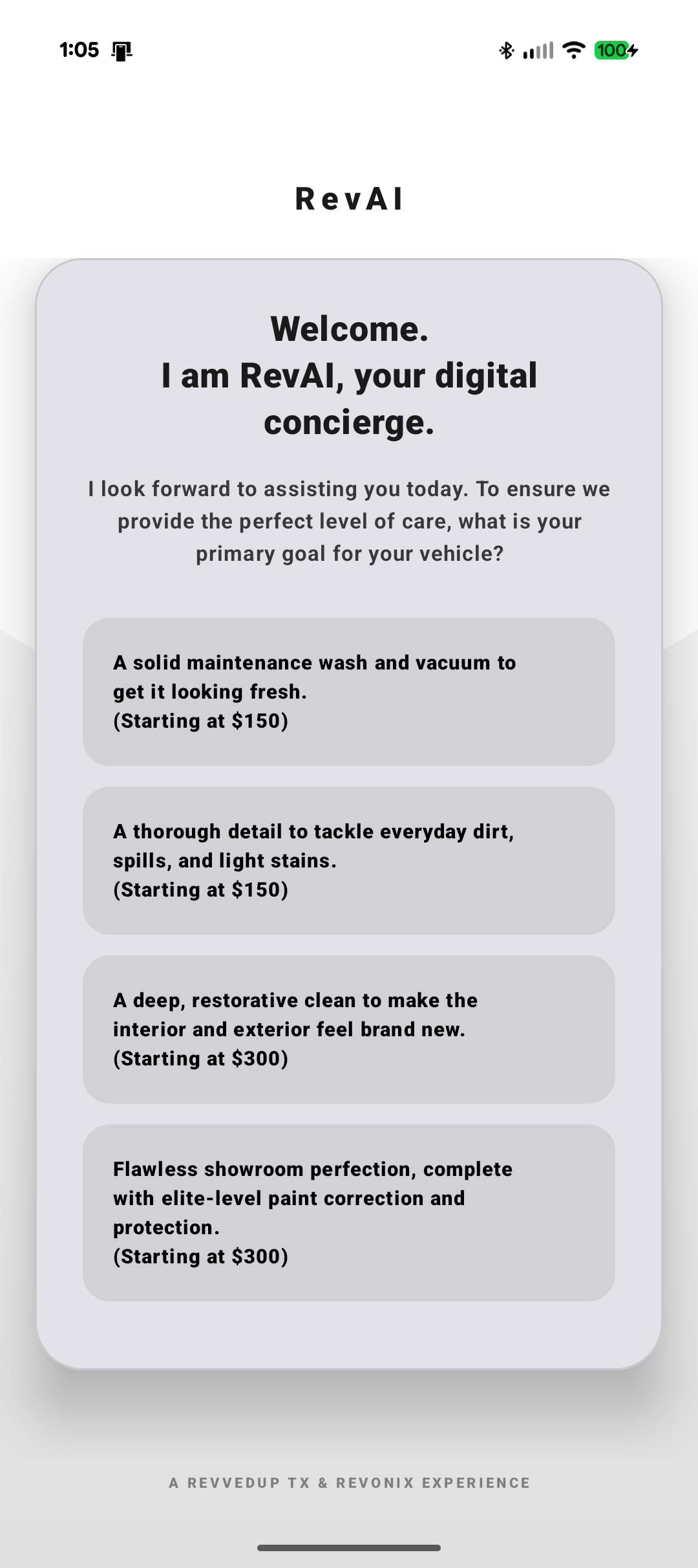1. Welcome Page
